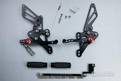 Pedane arretrate HONDA CB650F CBR 650 F 2014 2018