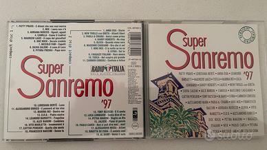 DOPPIO CD SANREMO 1997 + CD SANREMO 2000 + CD 2005