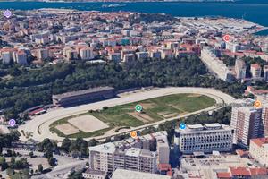 Zona Ippodromo - Casa con giardino