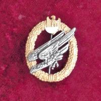 Distintivo brevetto  Paracadutisti tedeschi WH WW2