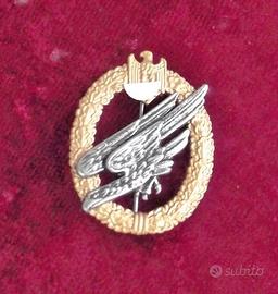 Distintivo brevetto  Paracadutisti tedeschi WH WW2
