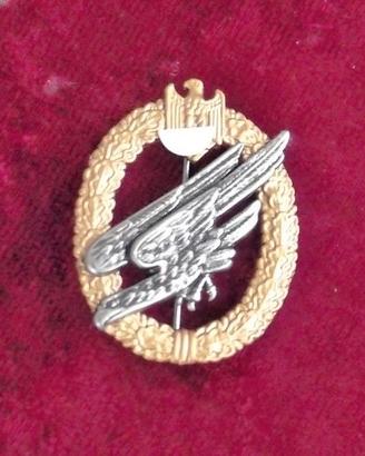 Distintivo brevetto  Paracadutisti tedeschi WH WW2