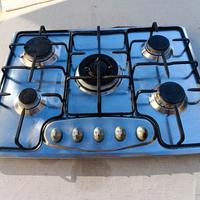 Piano cottura Glem  a gas  cinque fuochi 