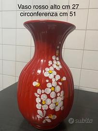Vaso rosso