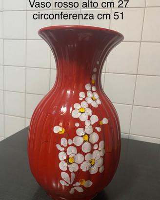 Vaso rosso