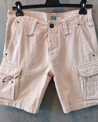 pantaloni corti modello cargo vintage