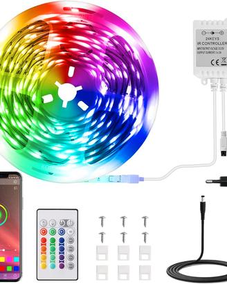 Striscia LED, Strisce 10M RGB Colorati con funzion