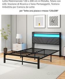 Letto 1 piazza e mezza
