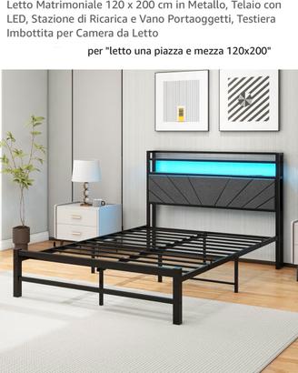 Letto 1 piazza e mezza