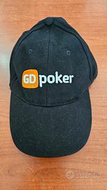 cappello GD Poker come nuovo mai indossato, Nero 