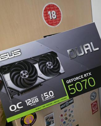 Nvida RTX5070 Asus dual OC