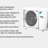Climatizzatore montaggio