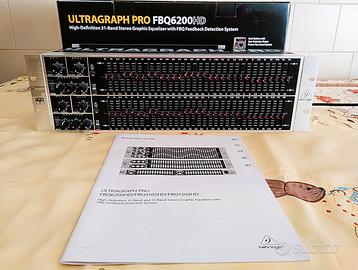 🟥PREZZO VETRINA😱EQ 31 BANDE🟥BEHRINGER FBQ6200