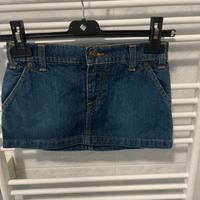 Minigonna in gins scuro linsdale