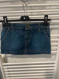 Minigonna in gins scuro linsdale