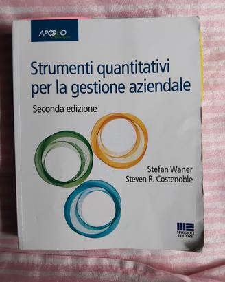 "Strumenti quantitativi per la gestione aziendale"