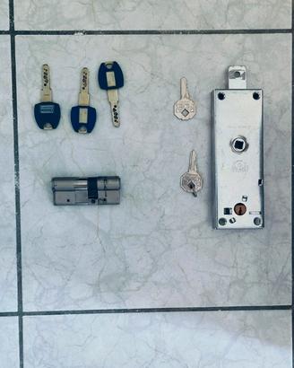SERRATURA PORTONE + SERRATURA GARAGE