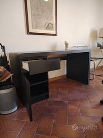scrivania ikea Malm compresa sedia ufficio