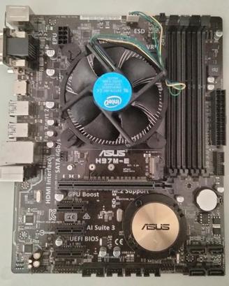 Scheda Madre ASUS H97M-E | i5-4xxx | Socket 1150