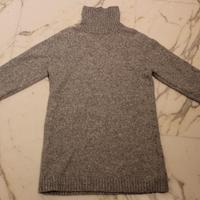 Vestito grigio a maglione Zara