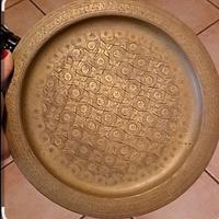 vassoio marocchino in ottone da appendere 