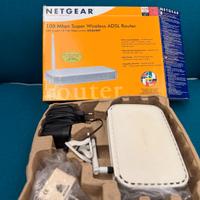 Netgear router wifi adsl  DG834GT