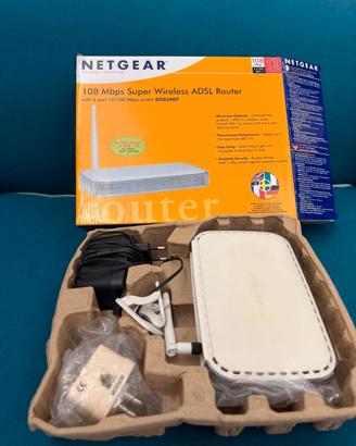 Netgear router wifi adsl  DG834GT