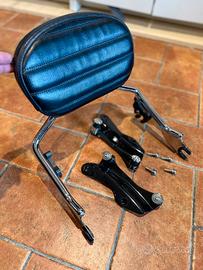 Sissy bar + attacco rapido harley touring