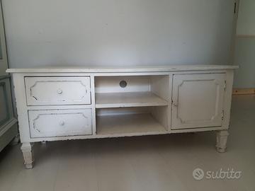 Porta TV in stile Shabby