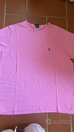 t-shirt rosa vintage Polo Ralph Lauren