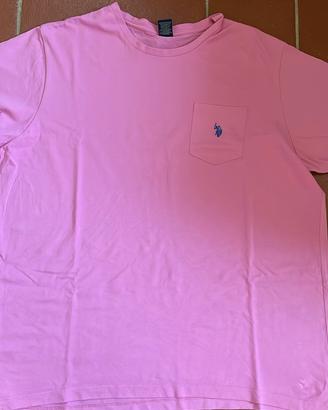 t-shirt rosa vintage Polo Ralph Lauren