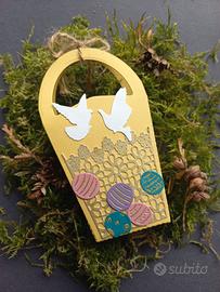 Decorazone pasquale cestino