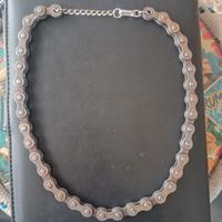 Collana Biker Vintage anni 80 90 Uomo