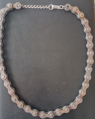 Collana Biker Vintage anni 80 90 Uomo
