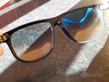 ray ban 4147 black 601 32  boyfriend polarizzati