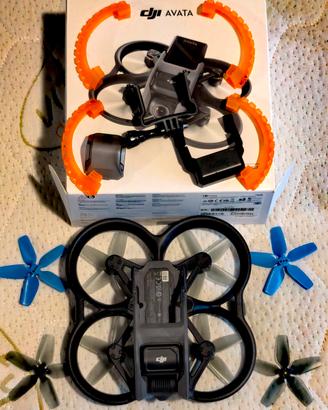 DJI Avata 1 + batteria + GoPro + bumper + eliche 