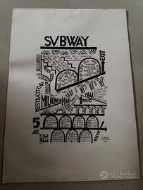 Serigrafia originale Fortunato Depero del 1974