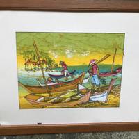 Quadro stampa sul tessuto