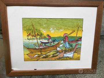 Quadro stampa sul tessuto