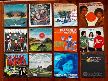 45 giri con copertina italiani anni 60/70/80