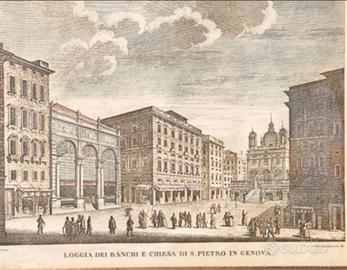 Stampa antica Genova
