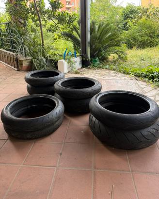 Gomme  Pirelli / Dunlop / Metzeler Strada e Slick