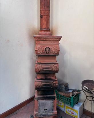 Stufa terracotta a legna Forlì
