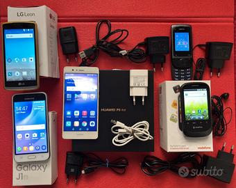 Lotto 5 Cellulari Huawei-Samsung-LG-Nokia-Vodafone