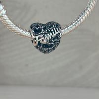 Charm Cuore  FAMILY in argento s925