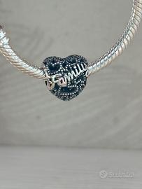 Charm Cuore  FAMILY in argento s925