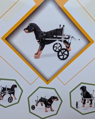 Carrellino per cani disabili 25/45 kg