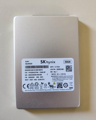 SSD 256GB SATA SK Hynix SC401