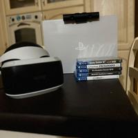 PSVR CON PLAYSTATION CAMERA COME NUOVA + GIOCHI!!