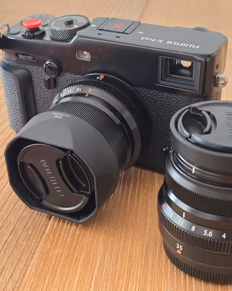 Fujifilm X Pro3 + 23-f2 e 35-f2